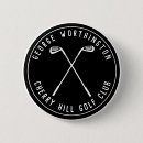 Recherche de golf club badges Noir