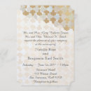 Recherche de faux gold mariage invitations Rustique