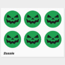 Recherche de visage souriant autocollants Vert