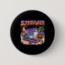Recherche de conception drôle de chat badges Saison d'halloween