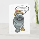 Recherche de lamantin vœux cartes Humour