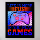 Suche nach das leben ist ein spiel poster Lustig