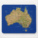 Suche nach karte von australien mousepads Australisch