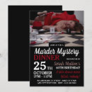 Recherche de mystère anniversaire invitations Fête d'anniversaire