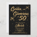 Recherche de glamour anniversaire invitations Paillettes