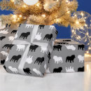 Recherche de bulldog papier cadeau Chien