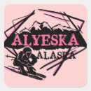 Recherche de skieuse autocollants Skieur