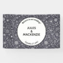 Suche nach weiße hochzeit banner Schwarz weiß