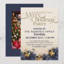 Recherche de bleu et or noël invitations Pour eux