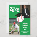 Recherche de baseball graduation invitations Moderne