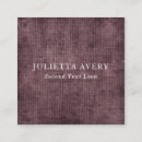 Recherche de linen cartes visite Minimaliste