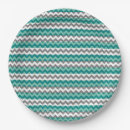 Recherche de motif de chevron assiettes en papier Tendance