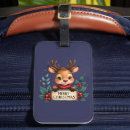 Recherche de renne bagages étiquettes Rennes de noël