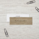 Recherche de main écrite cartes visite Coiffeur