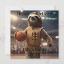Recherche de sloth anniversaire cartes Drôle