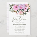 Recherche de bouquet baby shower invitations Élégant