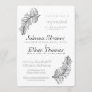 Suche nach feather einladungen Klassisch