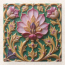 Recherche de lotus dessous de verres Vintage