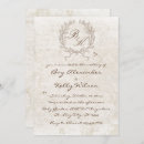 Recherche de vieux vintage invitations Simple