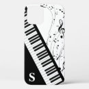 Recherche de professeur de piano iphone coques Noir et blanc