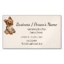 Recherche de yorkshire cartes visite Yorkie