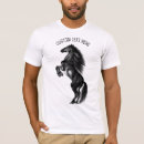 Suche nach schwarzes pferd tshirts Wild