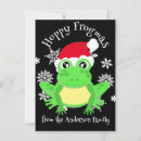 Recherche de grenouille noël cartes Frogance