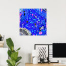 Suche nach blaue geister poster Abstrakt