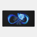 Suche nach ewigkeit mousepads Blau