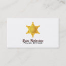 Suche nach gesetzesvollstreckung visitenkarten Abzeichen