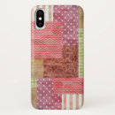 Recherche de motif de rayures iphone coques Rose et vert