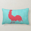 Recherche de coussin rouge de coq coussins Bleu