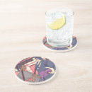 Recherche de samouraïs dessous de verres Japonais