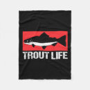 Recherche de pêche de truite Vintage