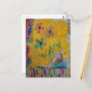 Recherche de collage chat cartes postales Rétro