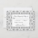 Suche nach mandala hochzeit rsvp karten Schwarz