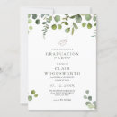 Recherche de eucalyptus graduation invitations Moderne