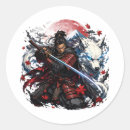 Suche nach japanischer krieger aufkleber Samurai