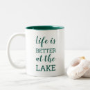 Recherche de lake living tasses La vie est meilleure