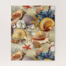 Suche nach strand muscheln puzzle Seesterne