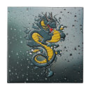 Recherche de mythique carreaux Dragon chinois