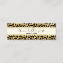 Recherche de motif de léopard cartes visite Chat