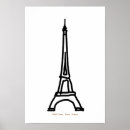Recherche de tour eiffel moderne posters Noir