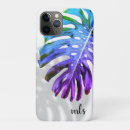Recherche de feuille de monstera iphone coques Plage
