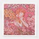 Recherche de mucha serviettes Floral