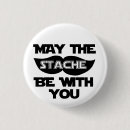 Recherche de moustache noire badges Drôle