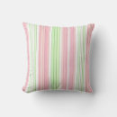 Recherche de rayures roses vertes coussins Vert rose