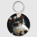Recherche de minou mignon porteclés Calicot