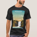 Recherche de waterfall tshirts Skogafoss