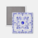 Recherche de bleu profond magnets Élégant